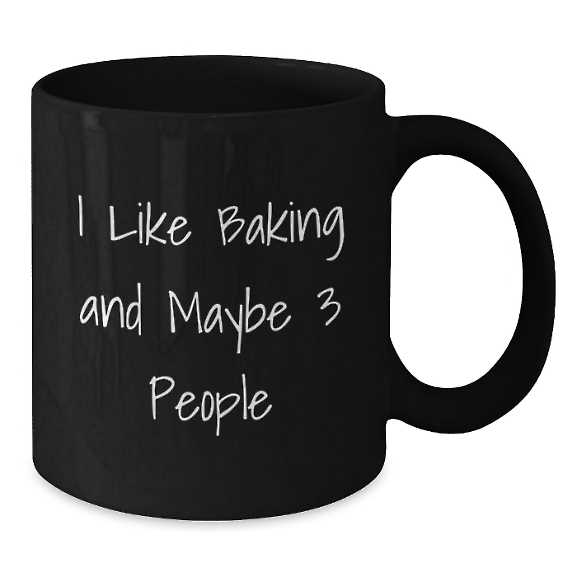 Funny Baking Quotes Gifts for Men from Friends - Black Coffee Mug - Additional
