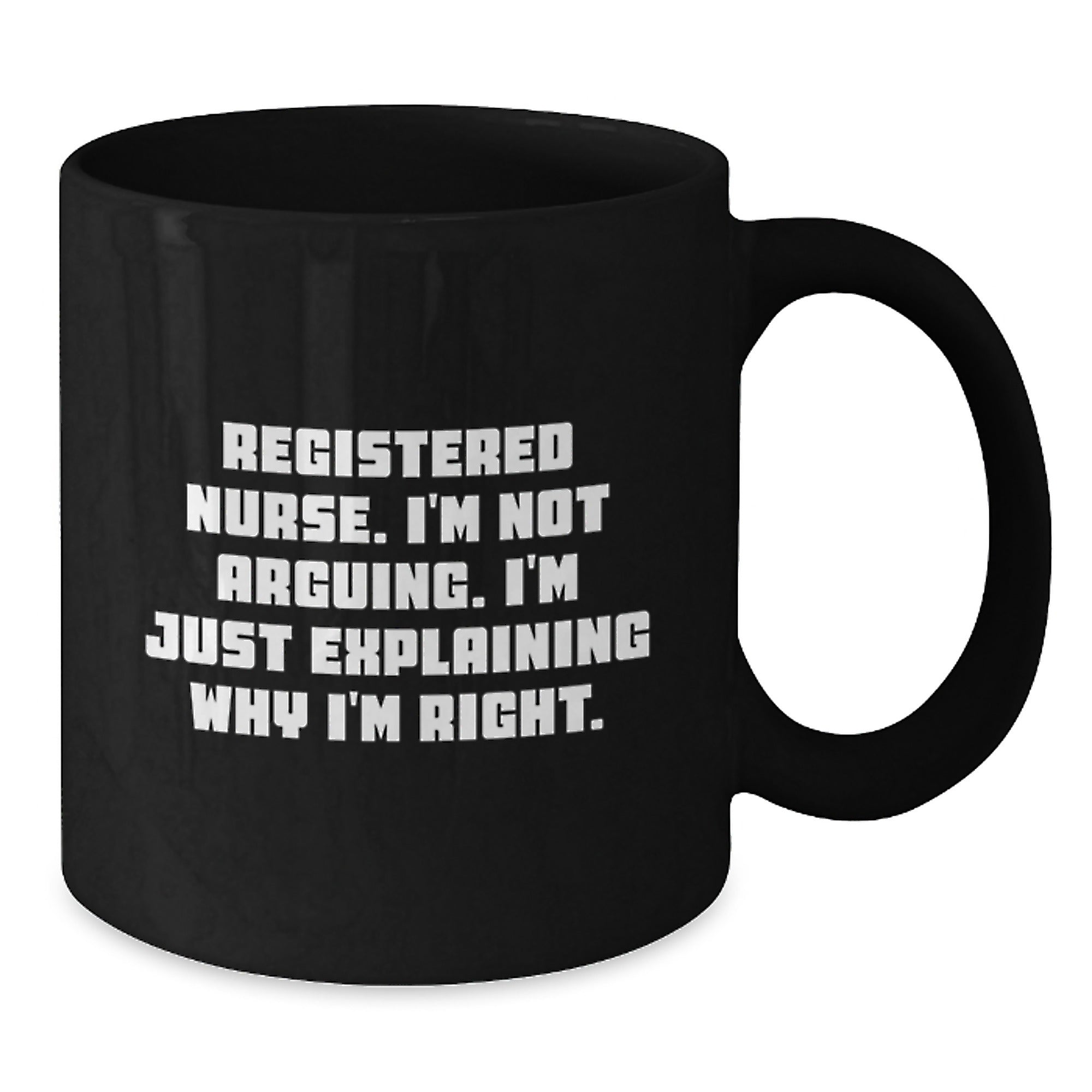 Funny Registered Nurse Gifts from Friends to Family - Birthday Unique Mug for Men Women Nurses - Additional