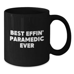 Funny Rescue Worker Gifts, Best Effin' Rescue Worker Ever Quote, Black Coffee Mug for Graduation, Gifts from Friends, Gifts for Rescue Worker - Additional