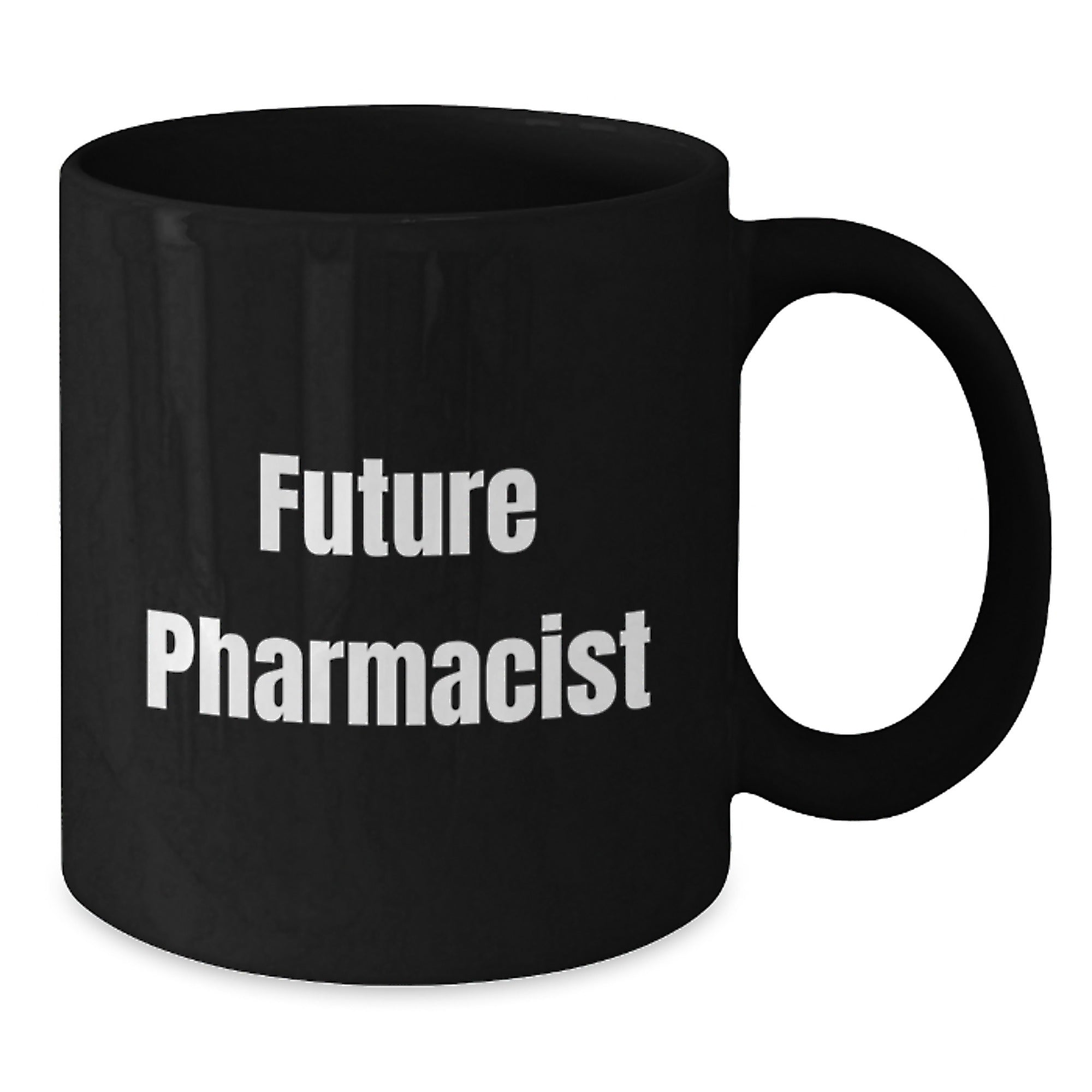 Funny Gifts from Men to Future Pharmacist Black Coffee Mug Christmas Unique Gifts for Pharmacist Friends and Family - Additional