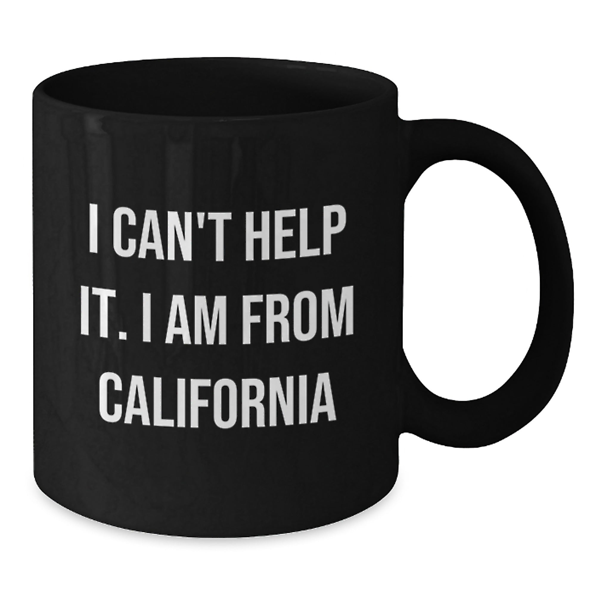 California Gifts from California Lovers - Funny Quote Black Coffee Mug, Birthday Unique Gifts for Men, Women, Friends, and Family - Additional