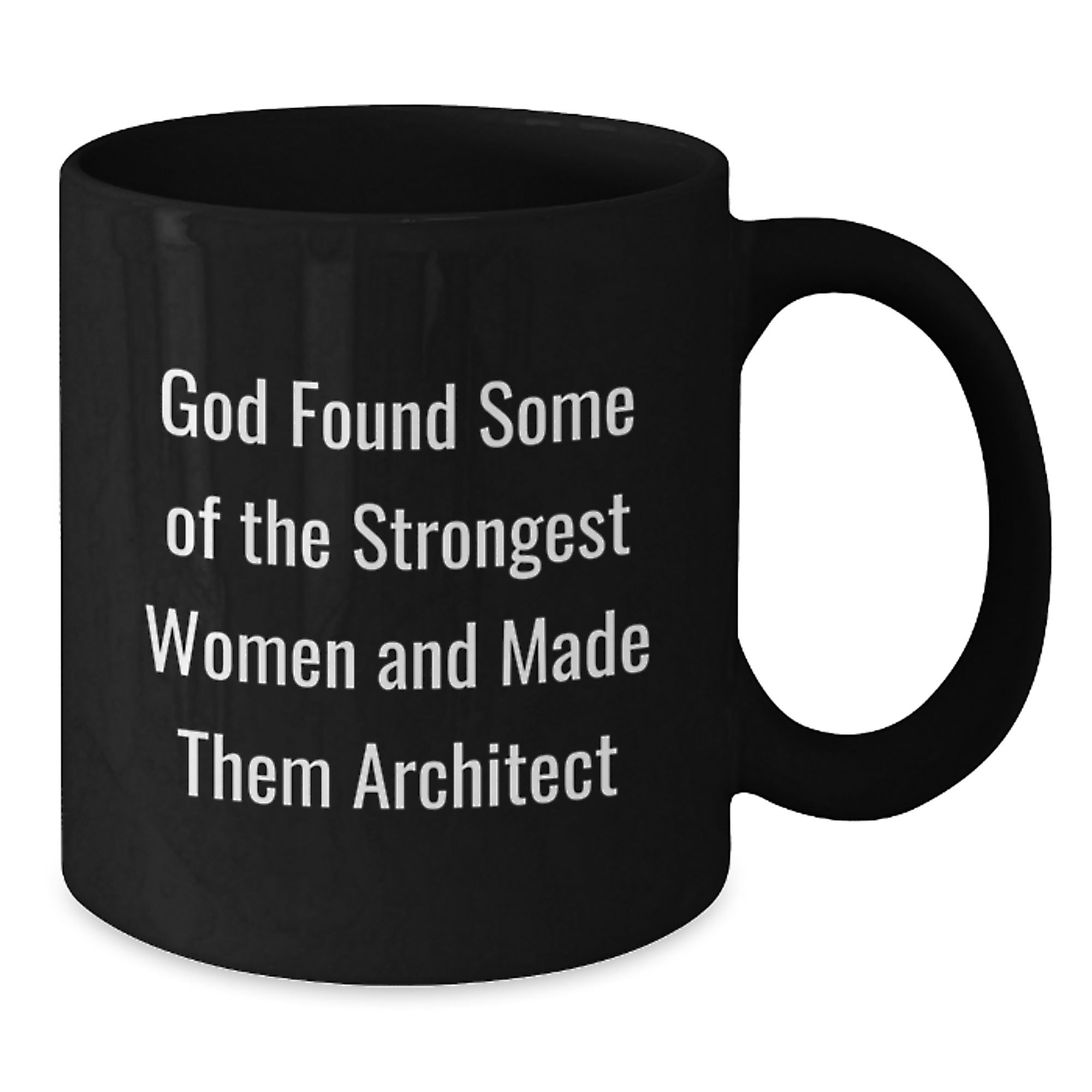 Funny Architect Gifts for Women from Family, Unique Black Coffee Mug for Christmas - Additional