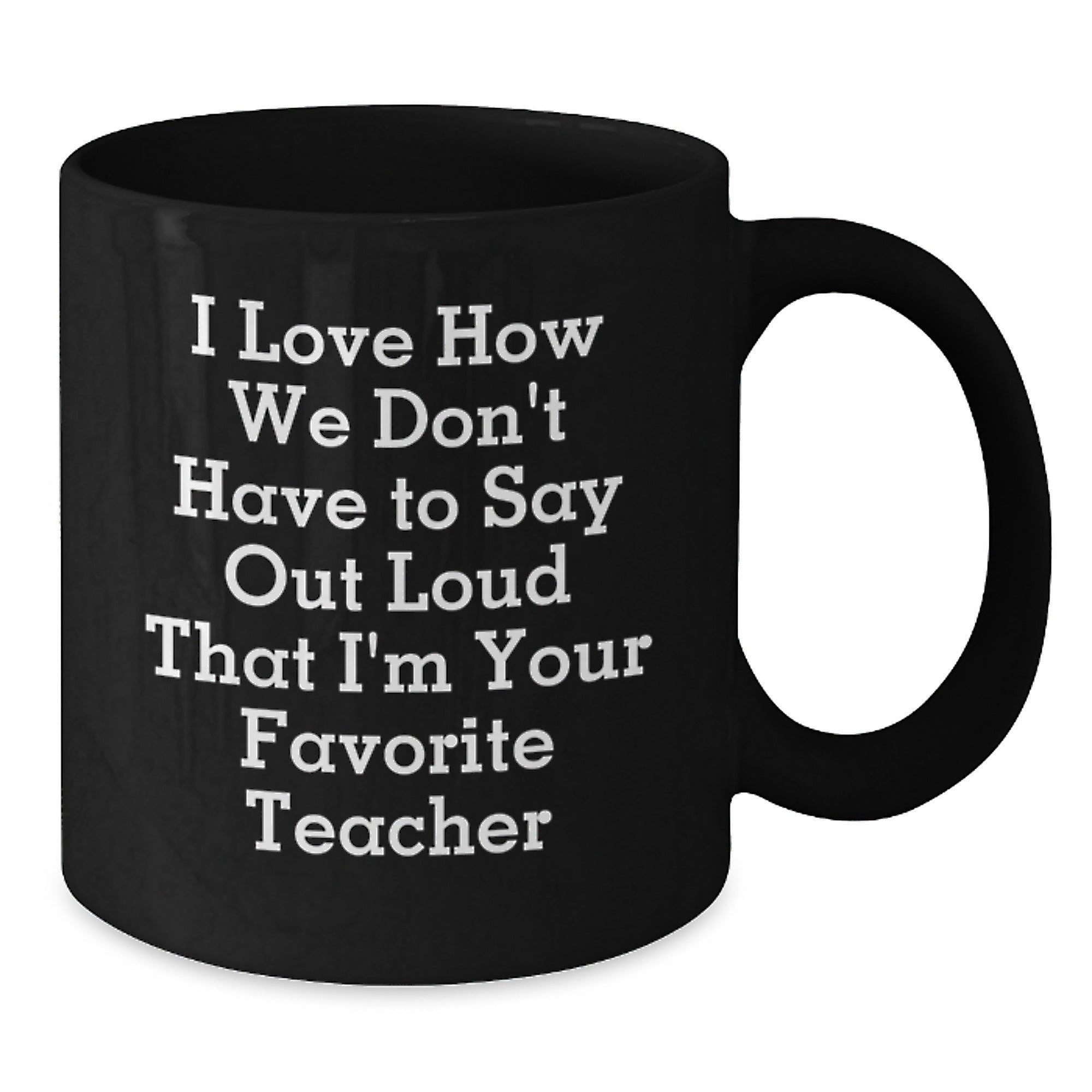 Funny Teacher Gifts, Black Coffee Mugs for Teachers, Unique Christmas Unique Gifts from Friends, Family, or Coworkers to Favorite Teachers - Additional