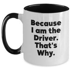 Driver Funny Mugs Gifts for Men from Family, Unique Christmas Memorable Present for Driver Friends - Main