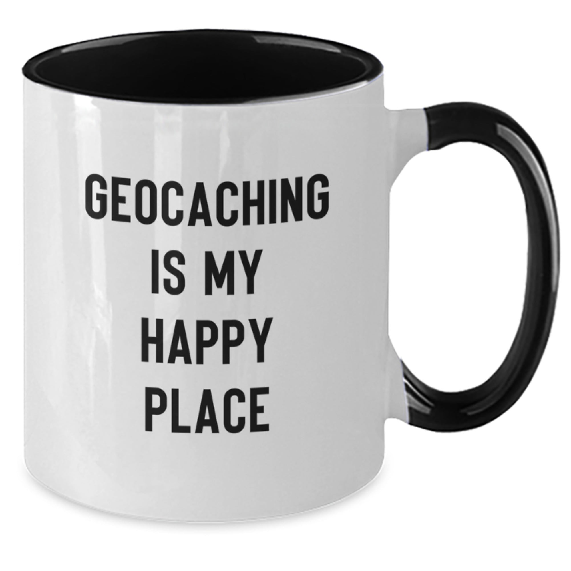 Geocaching Is My Happy Place Funny Geocaching Gifts for Geocaching Enthusiasts from Loved Ones - Additional