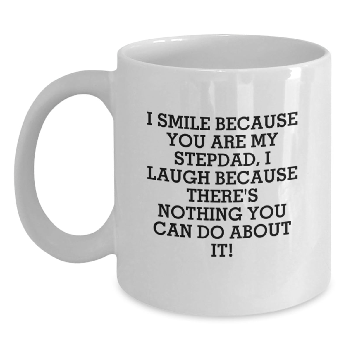 Funny Stepdad White Coffee Mugs Gifts for Men from Family Christmas Unique Ideas - Main