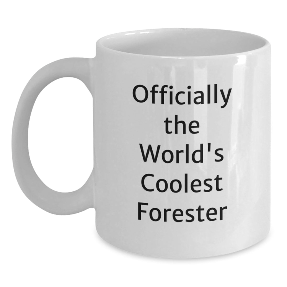 Forester Enthusiast Gifts from Friends Unique Christmas Unique Gifts White Coffee Mug Officially The World's Coolest Forester - Main