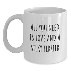 Funny Silky Terrier Dog Lovers Gifts from Friends for Silky Terrier Dog Birthday Unique Gifts - Main