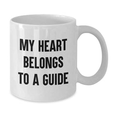 Funny White Coffee Mugs for Guide Lovers Gifts from Friends Family - Additional