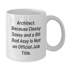 Funny Architect Coffee Mug Gifts for Architects from Friends, Unique Christmas Unique Gifts for Women Men Coworkers - Additional