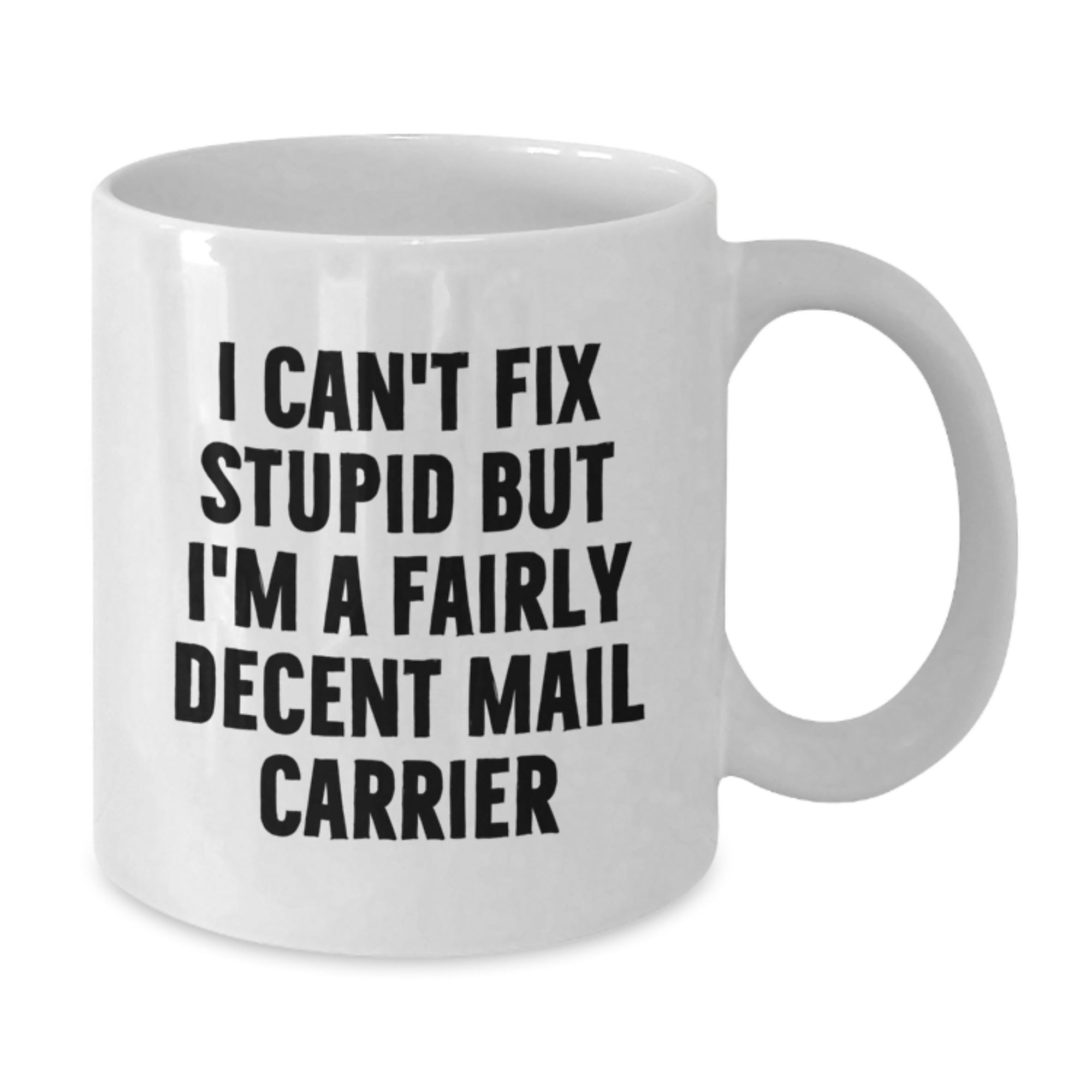 Funny Mail Carrier White Coffee Mug Gifts for Mail Carrier Men, Funny Christmas Unique Gifts from Friends, Mail Carrier Enthusiast Mug for Mail Carrier Women - Additional