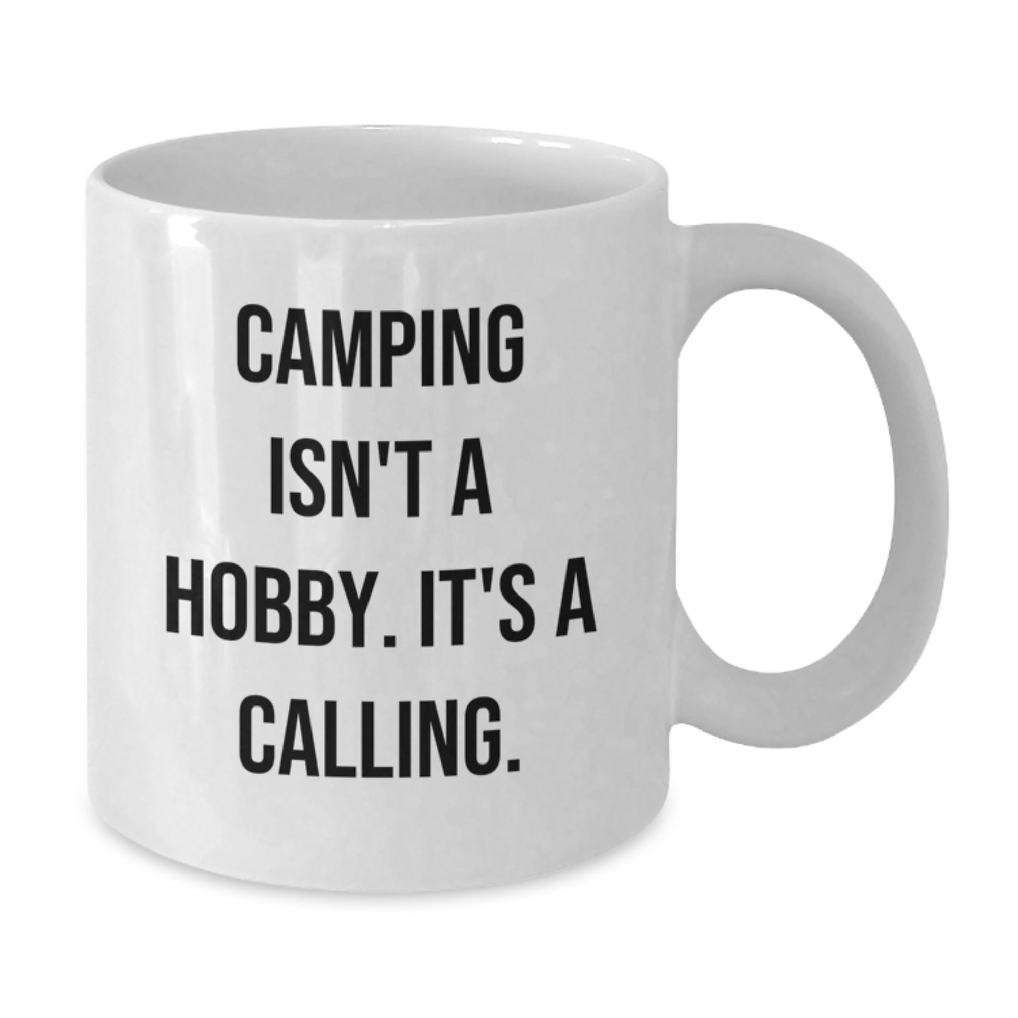 Funny Camping Quotes White Coffee Mugs Gifts from Friends for Camping Lovers at Christmas Unique Gifts - Additional