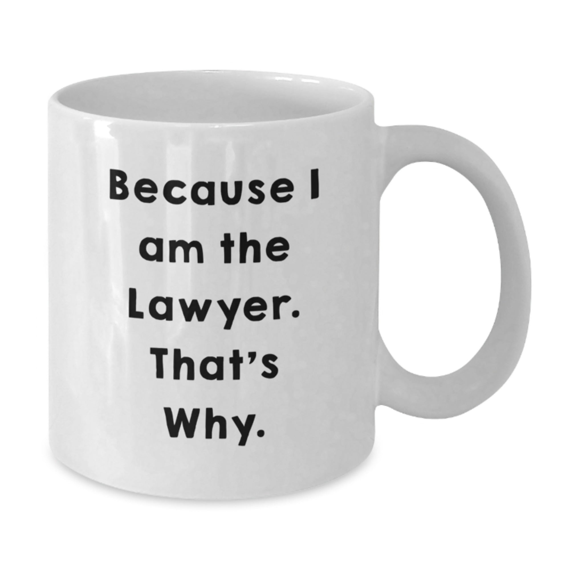 Funny Lawyer Quote White Coffee Mugs for Birthday Unique Gifts from Friends, Best Lawyer Gifts for Him, Unique Office Decorations for Men and Women - Additional