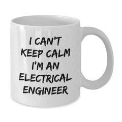 Funny Electrical Engineer Gifts, I'm An Electrical Engineer White Coffee Mug, Christmas Unique Presents - Additional