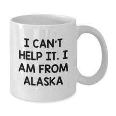 Alaska Inspired White Coffee Mugs, Funny Gifts from Friends and Family for Men and Women, Christmas Unique Presents - Additional