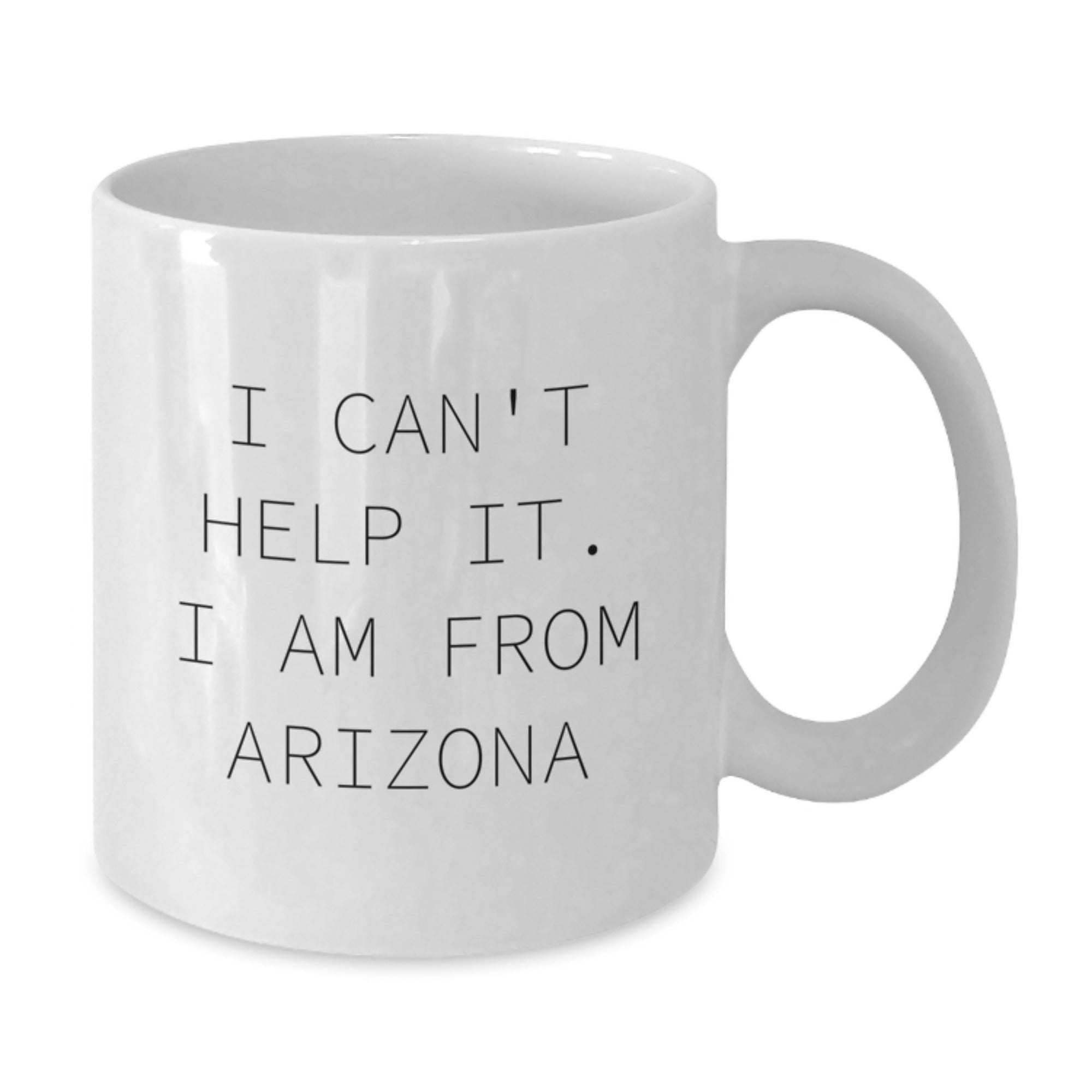 Arizona White Coffee Mugs Funny Gift Ideas from Friends to Family for Christmas - Additional