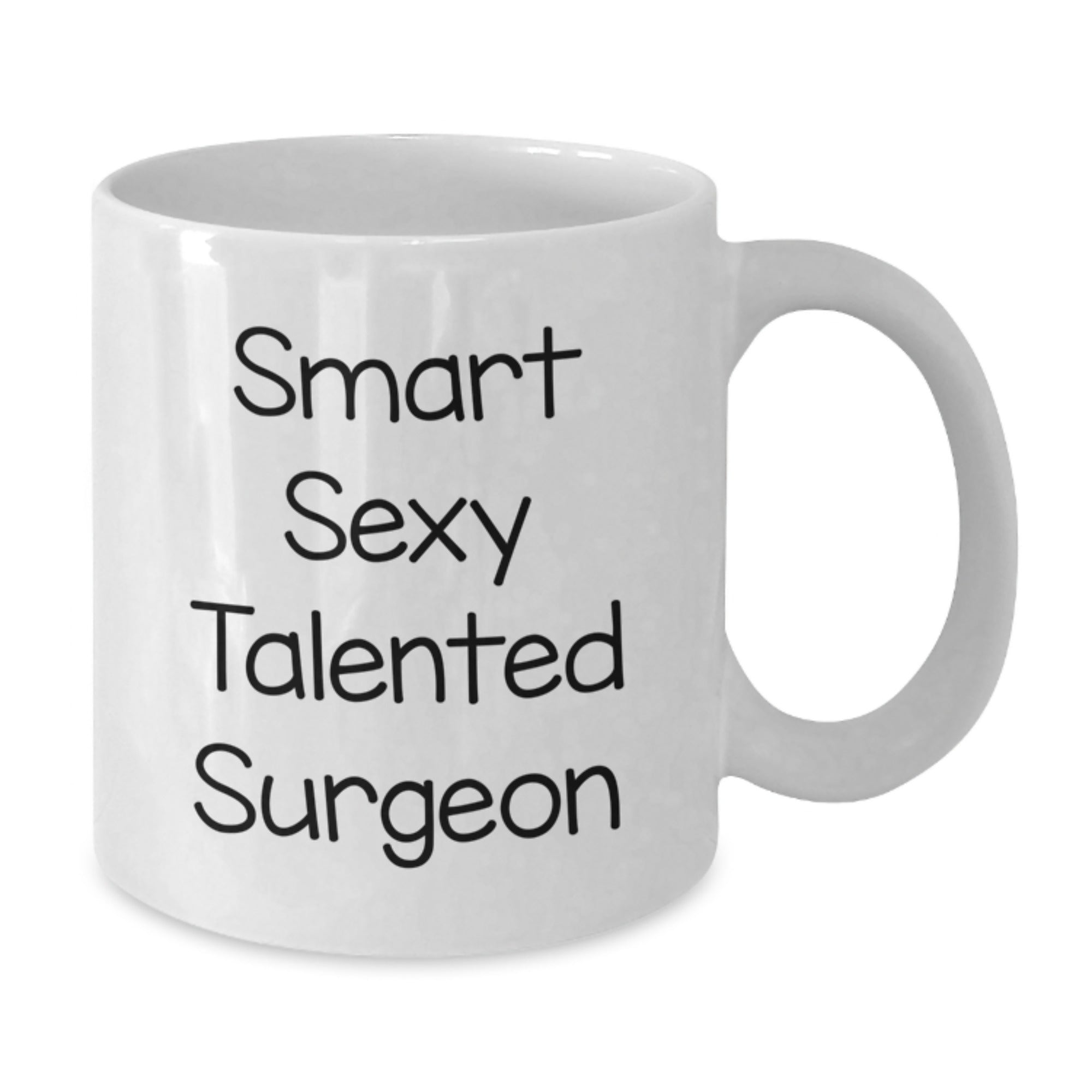 Funny Surgeon Gifts for Men from Friends - White Coffee Mug for Graduation - Additional