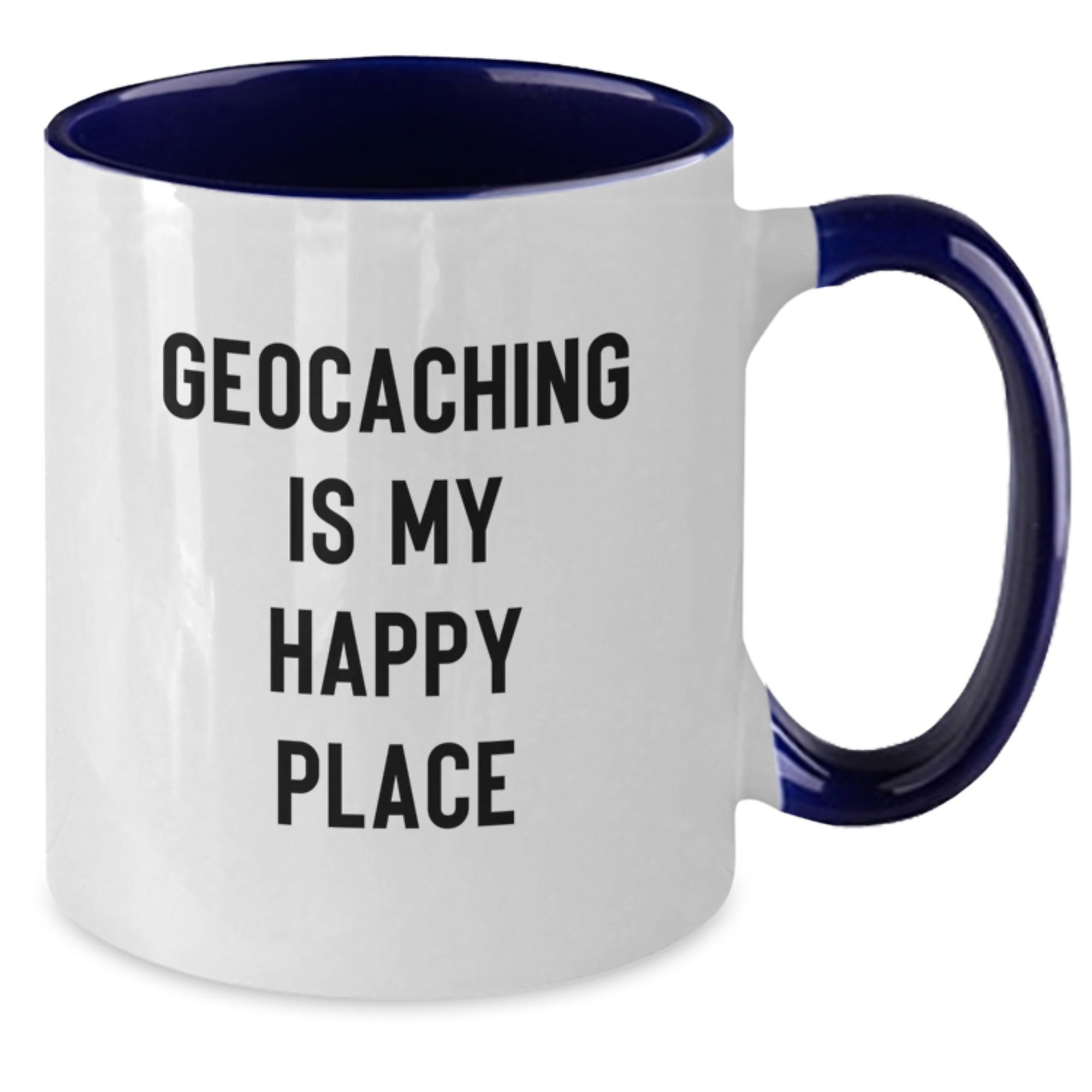 Geocaching Is My Happy Place Funny Geocaching Gifts for Geocaching Enthusiasts from Loved Ones - Additional