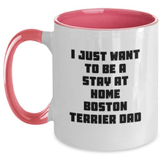 Funny Boston Terrier Dog Gifts from Dad to Boston Terrier Dog Lover Graduation Unique Gifts - Main