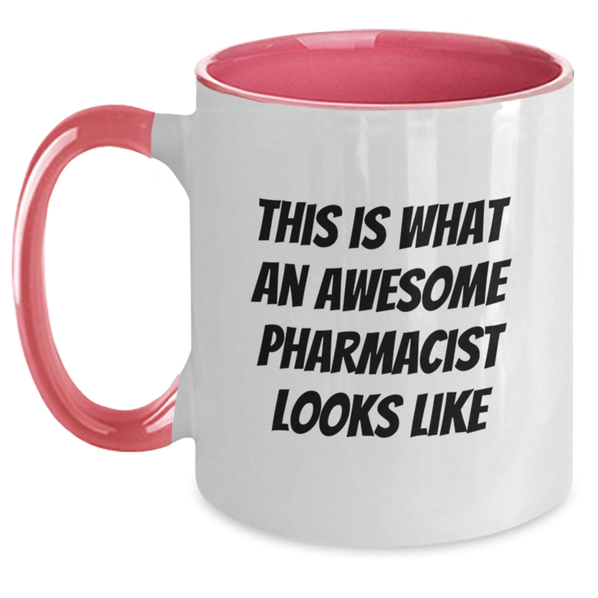 Funny Pharmacist Gifts, Two Tone Coffee Mugs with Inspirational Quote, Gifts from Men to Awesome Pharmacist Graduates, Perfect for Celebrating Their Success - Main