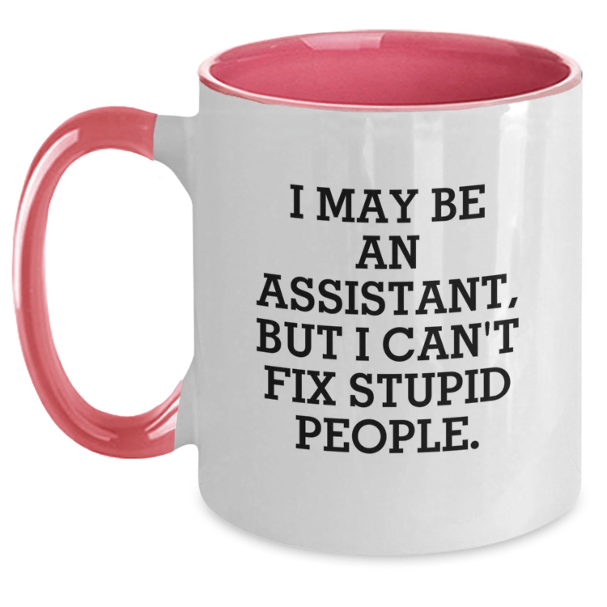 Funny Assistant Gifts from Friends and Family, Christmas Unique Mugs for Men and Women, 'I May Be An Assistant' - Main