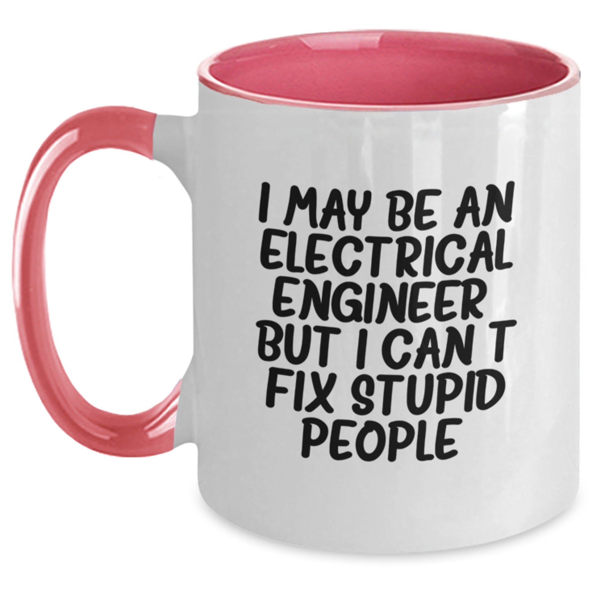 Funny Electrical Engineer Two Tone Coffee Mugs Gifts from Men to Friends for Christmas - Main