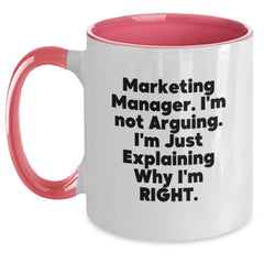 Marketing Manager Funny Mugs Gifts from Men to Marketing Manager Friends - Main