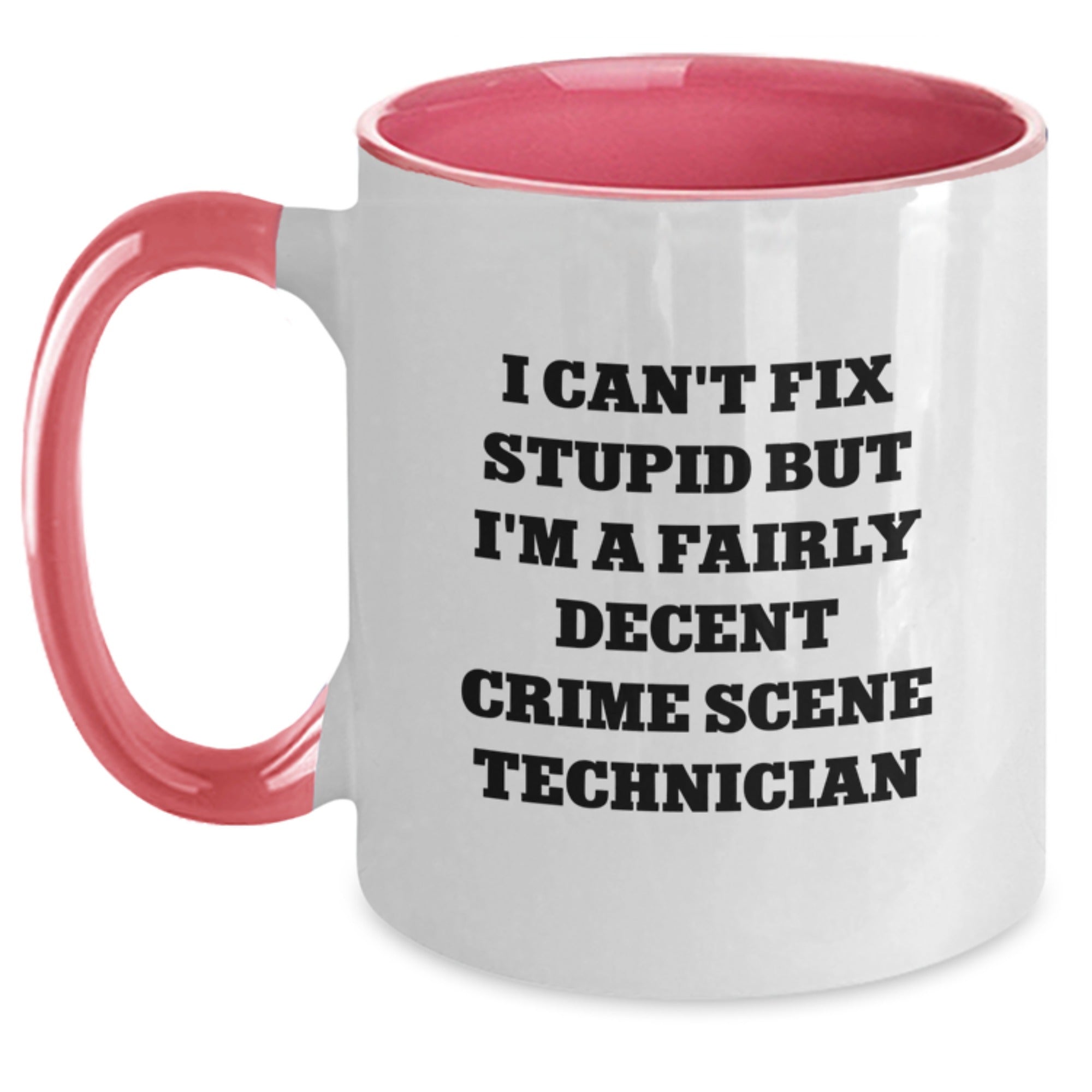 Crime Scene Technician Gifts, Funny Quote Mug, Graduation Unique Gifts from Friends to Crime Scene Technician - Main