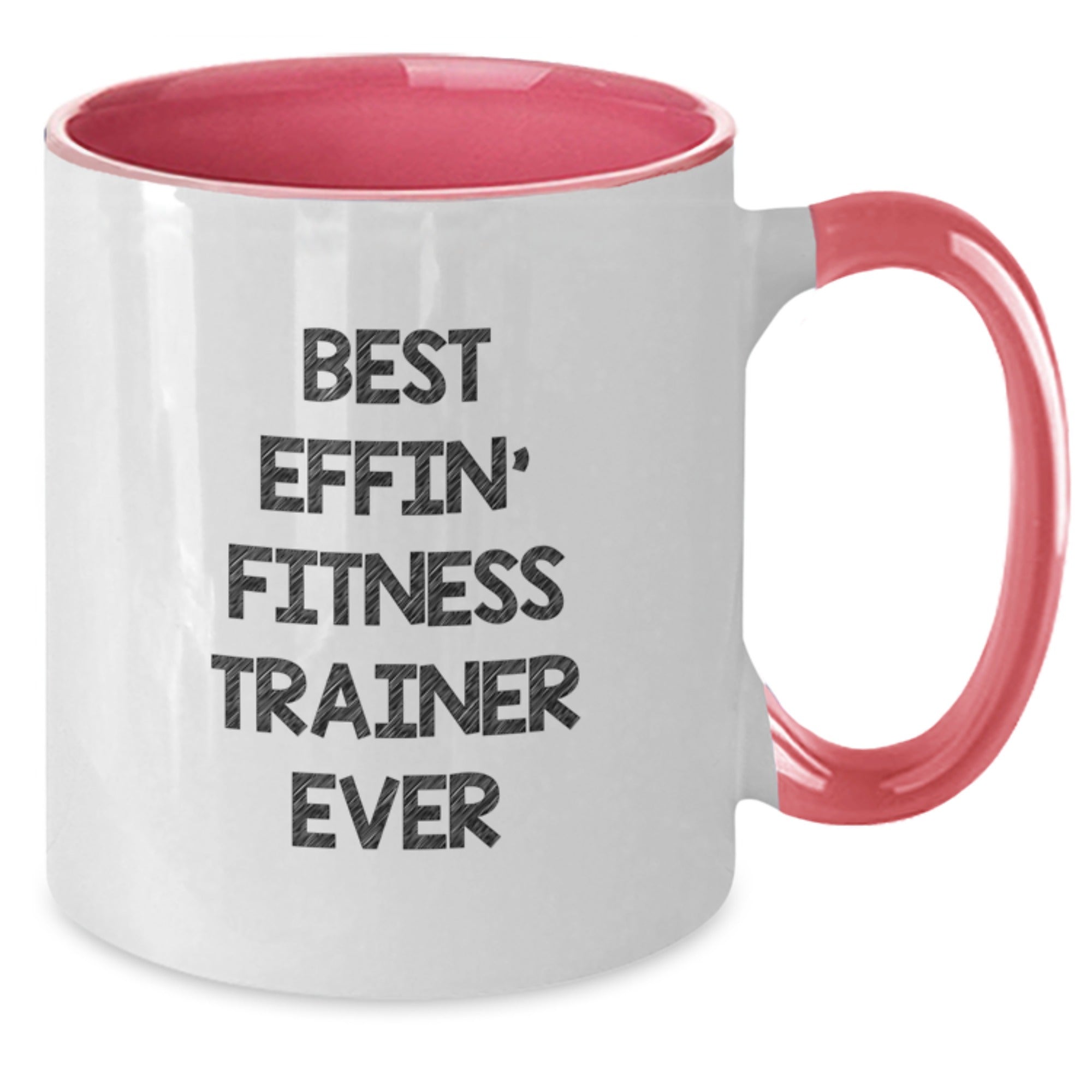 Funny Fitness Trainer Gifts from Men Friends for Christmas Unique Inspirational Coffee Mugs Best Effin' Motivation Ever - Additional