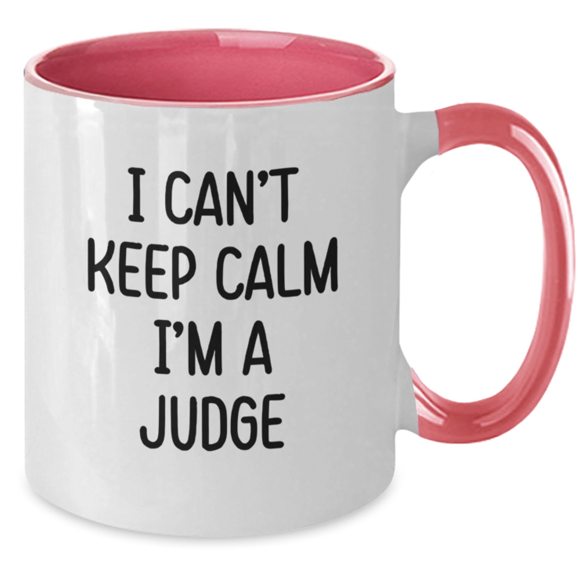 Funny Judge Two Tone Coffee Mugs Gifts from Men to Friends for Judge Christmas Unique Presents - Additional