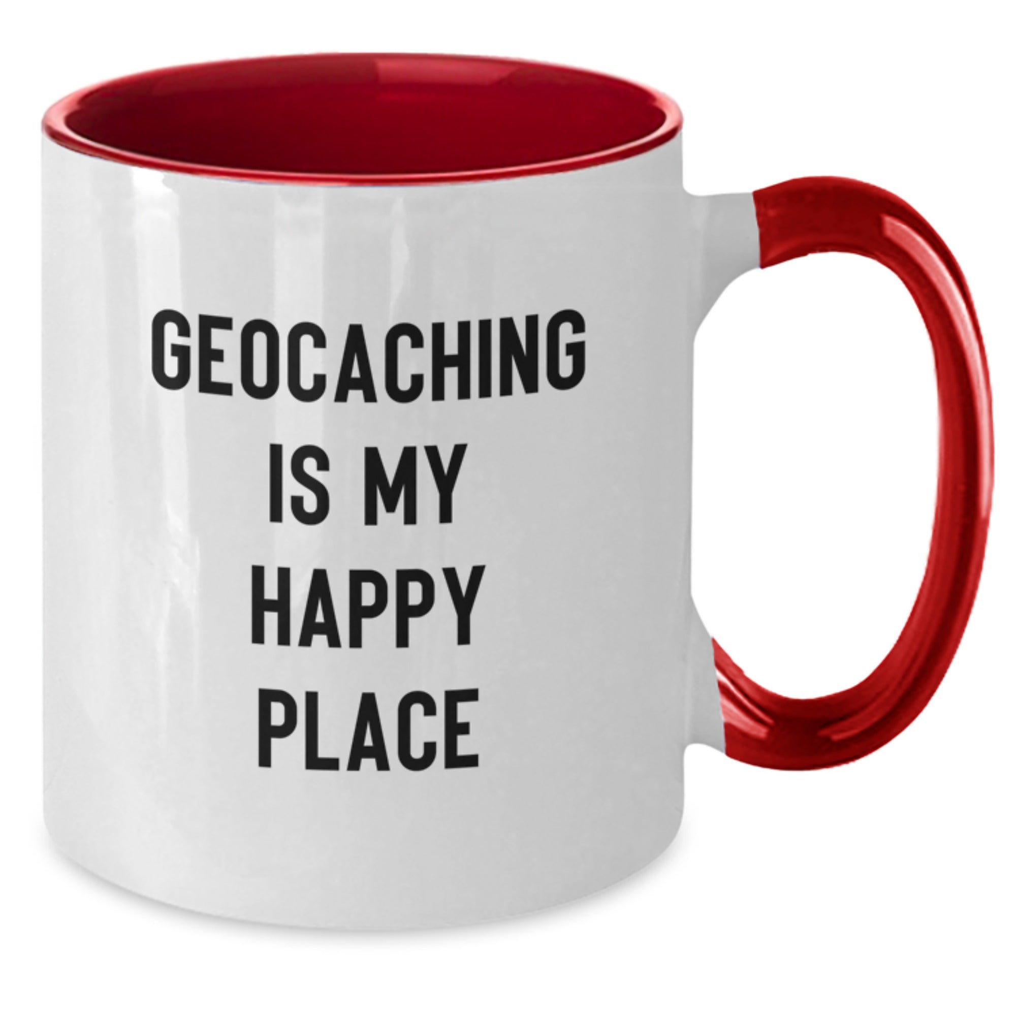 Geocaching Is My Happy Place Funny Geocaching Gifts for Geocaching Enthusiasts from Loved Ones - Additional