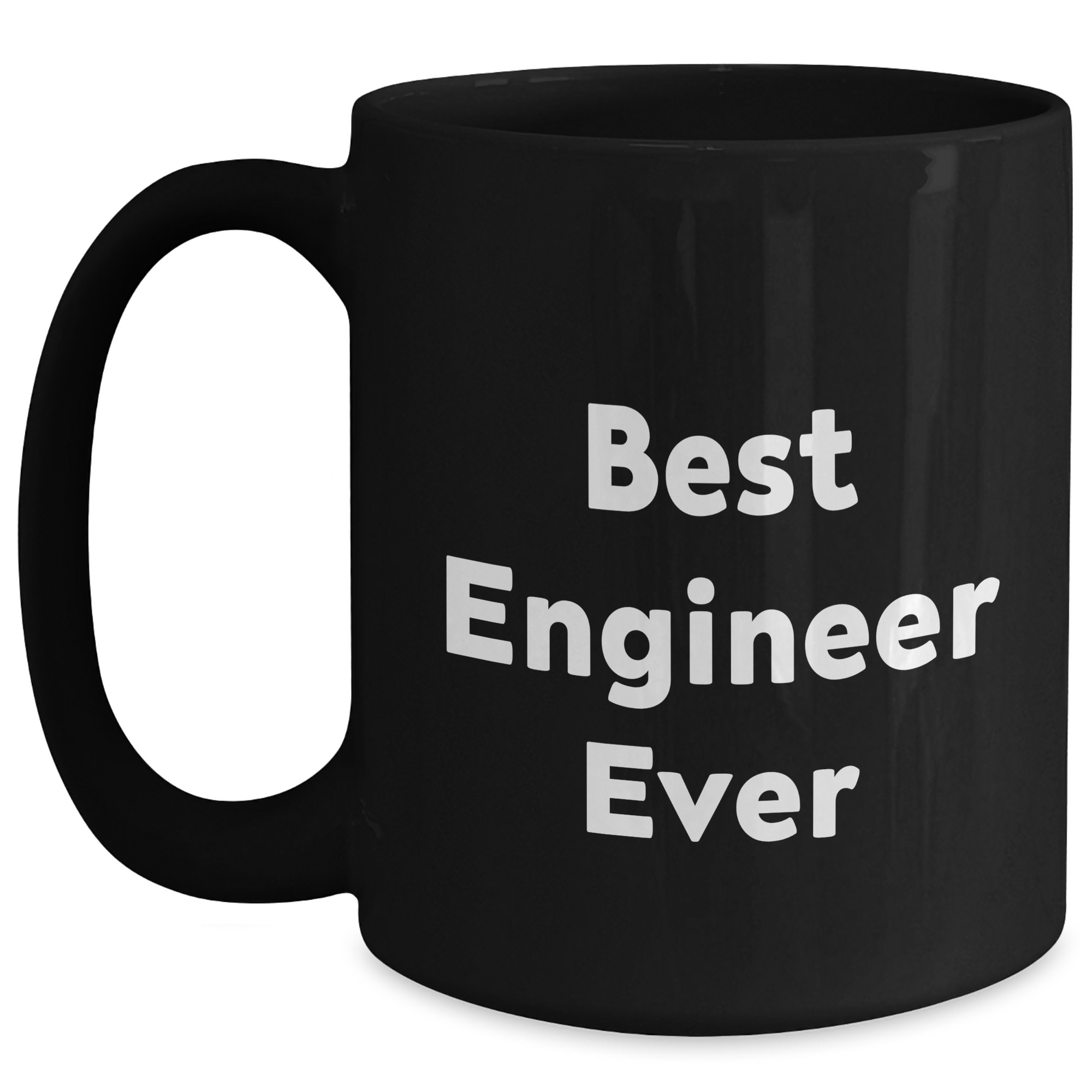 Funny Engineer Gifts from Friends for Best Engineer Ever Graduation Unique Black Coffee Mugs - Main