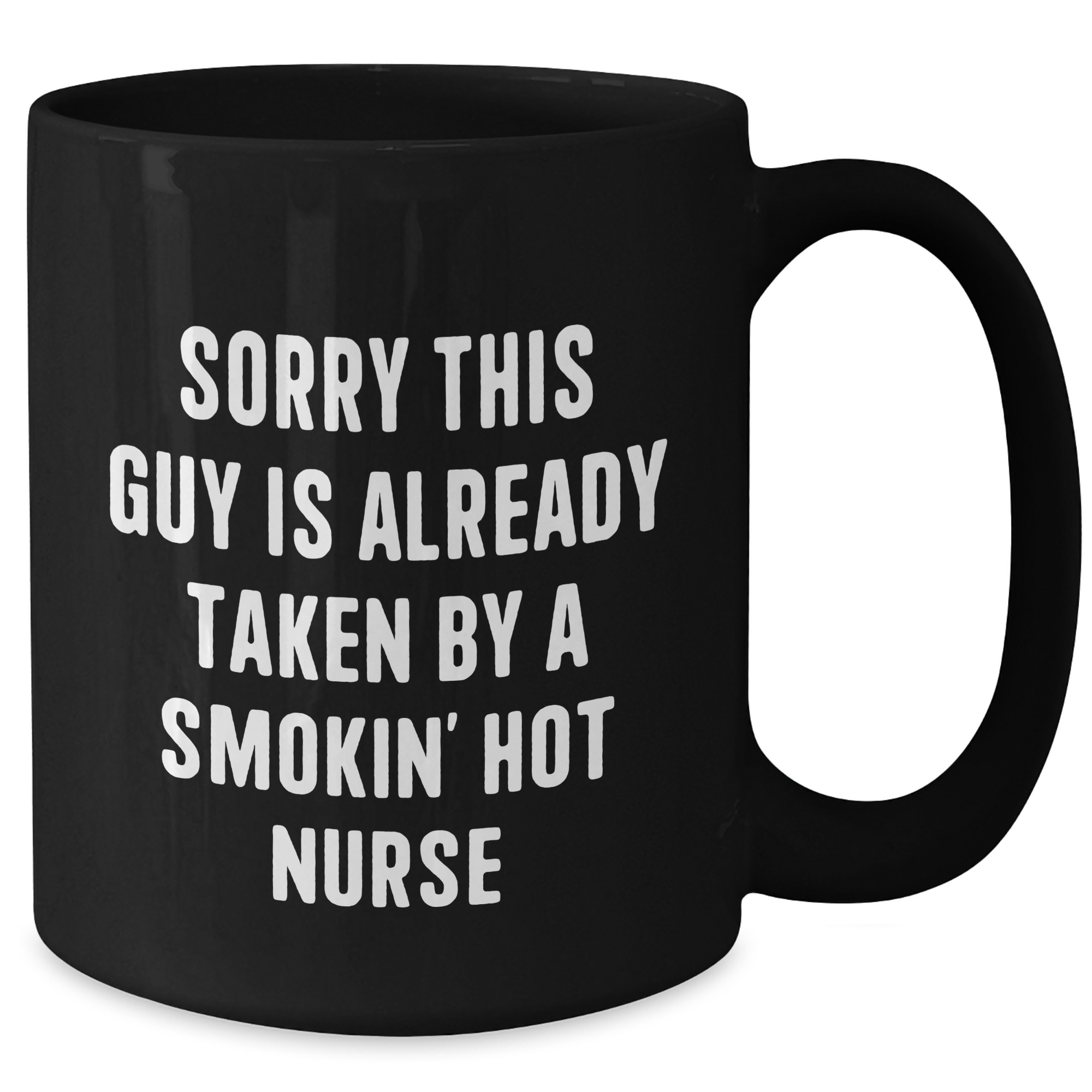 Nurse-Themed Black Coffee Mug, Funny Quote for Men, Gifts from Friends to Coworkers, Unique Father's Day Unique Gifts for Nurses - Additional