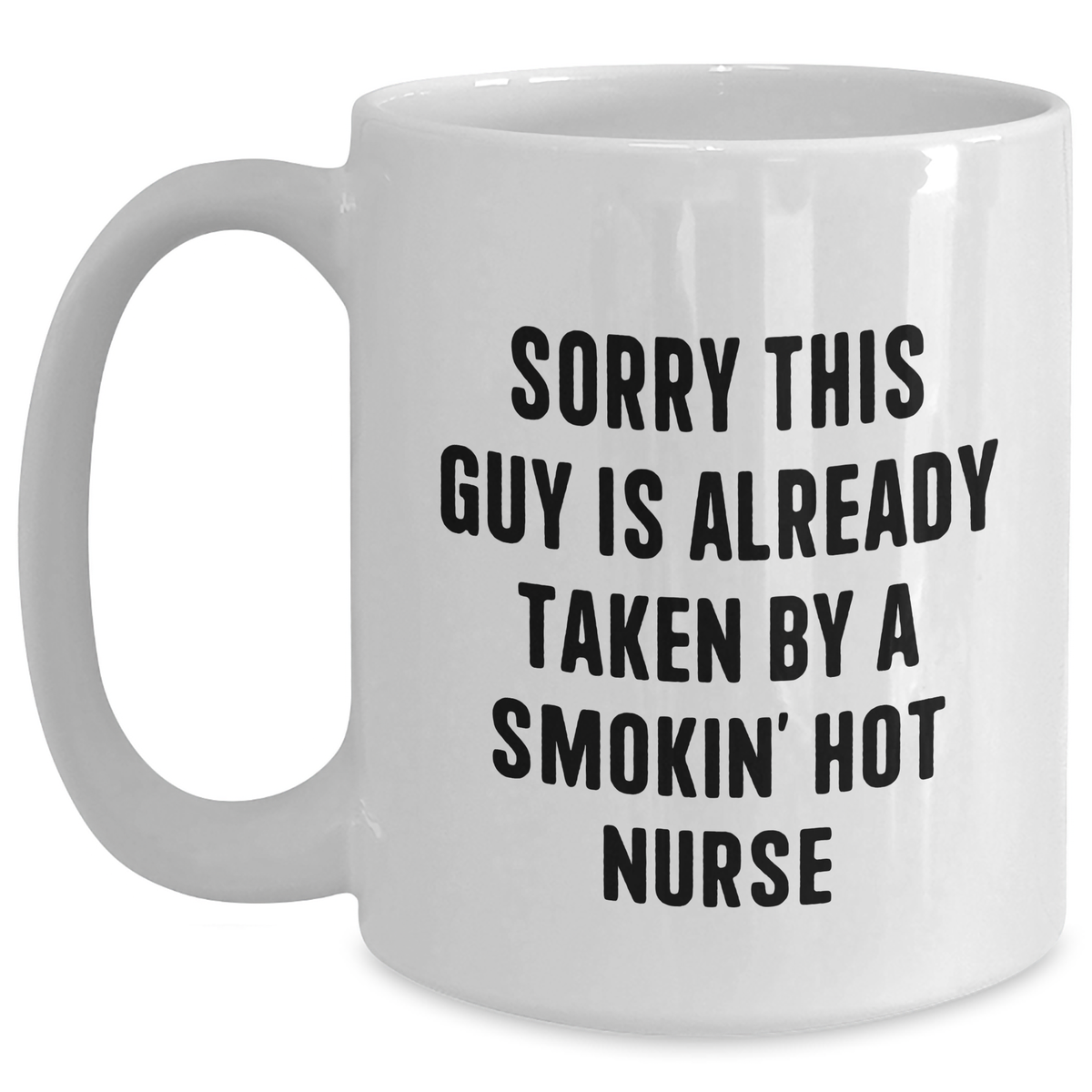 Funny Nurse Quote White Coffee Mug Gifts for Dad from Family, Unique Father's Day Presents for Men - Main