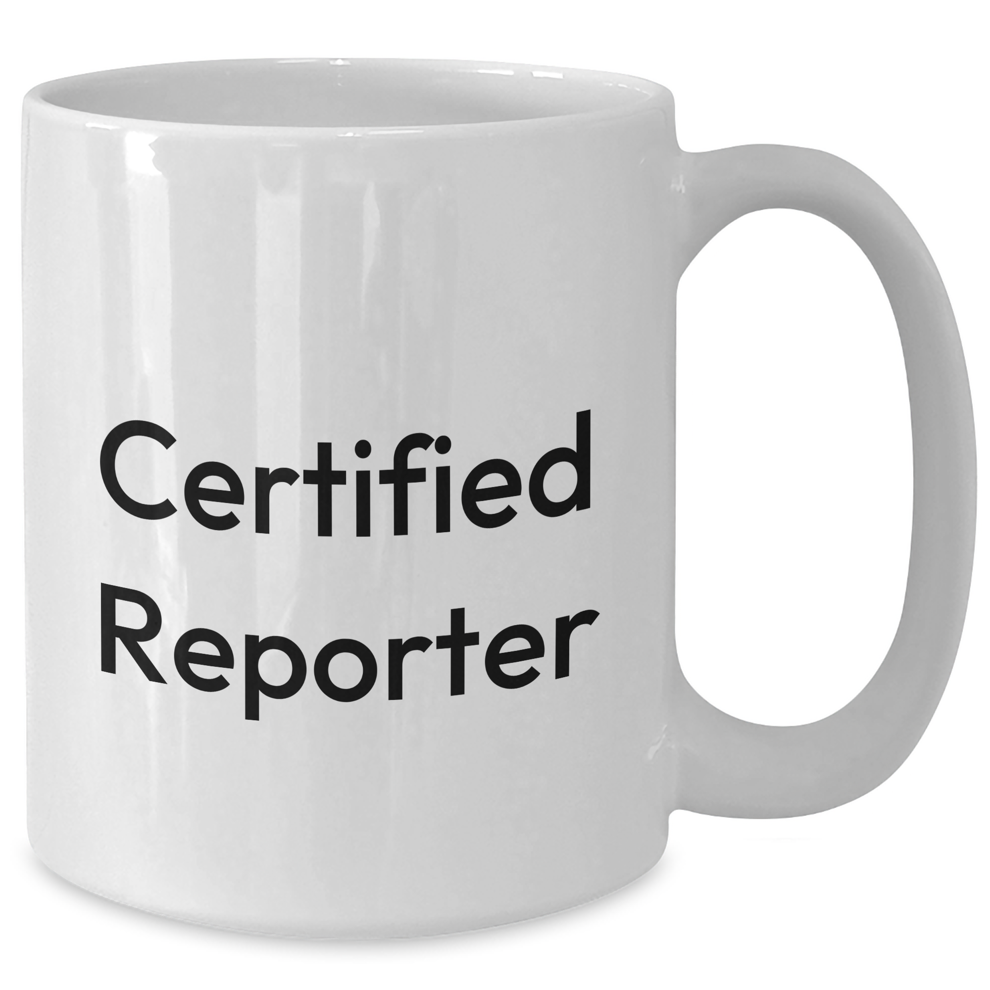 Funny Quote Reporter Gifts, White Coffee Mug for Men, Women, Friends, Coworkers, Family Graduation Unique Gifts from Men, Women, Friends, Coworkers, Family - Additional