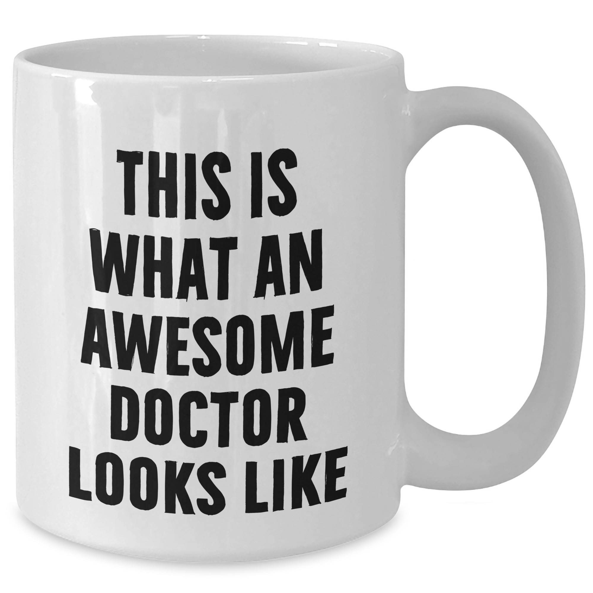 Funny Doctor Gifts: This Is What An Awesome Doctor Looks Like, White Coffee Mug for Dad, Gifts from Family, Unique Father's Day Unique Gifts - Additional