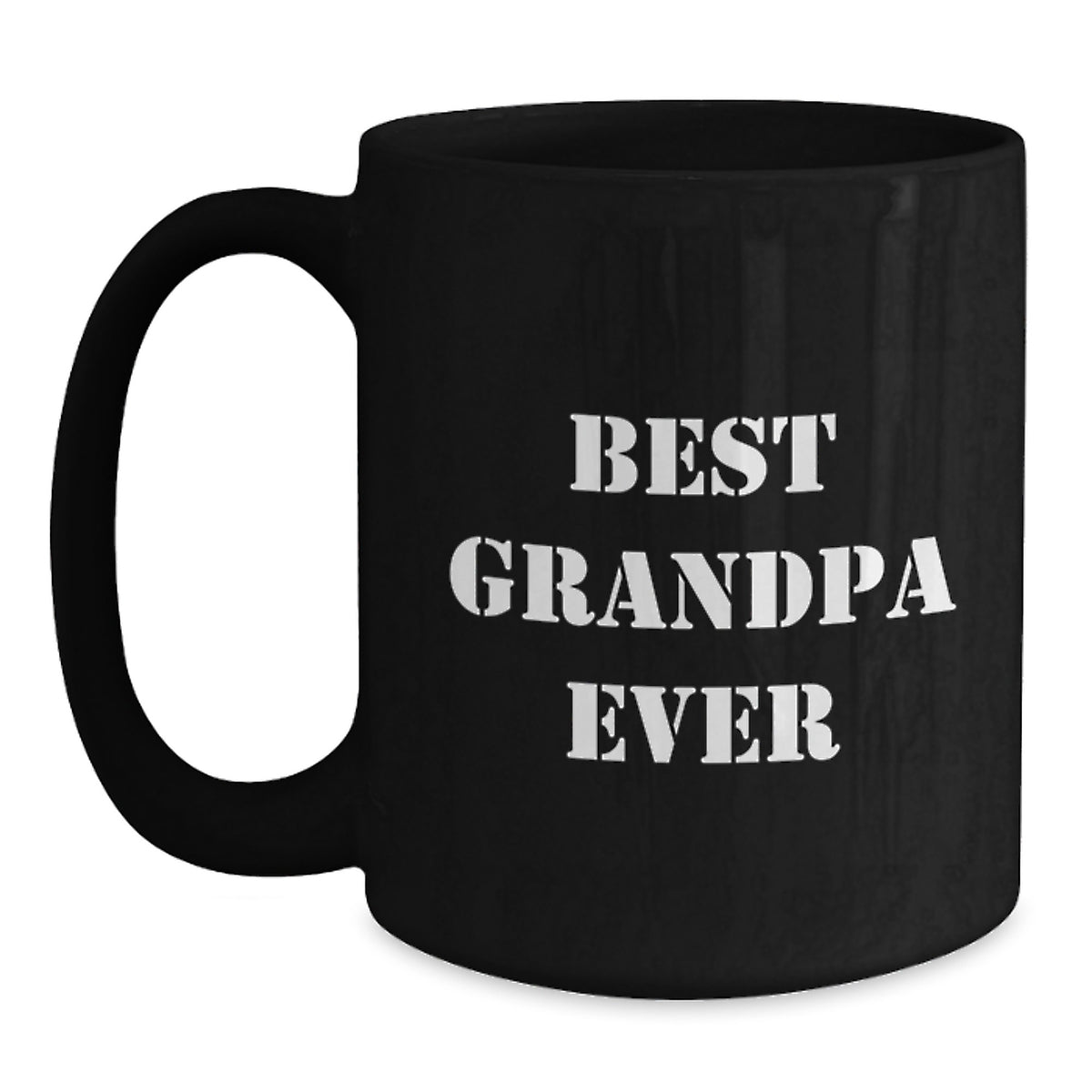 Funny Grandpa Black Coffee Mugs Gifts from Family for Best Grandpa Ever Birthday Unique Gifts, Perfect for Grandpa's Special Day - Main