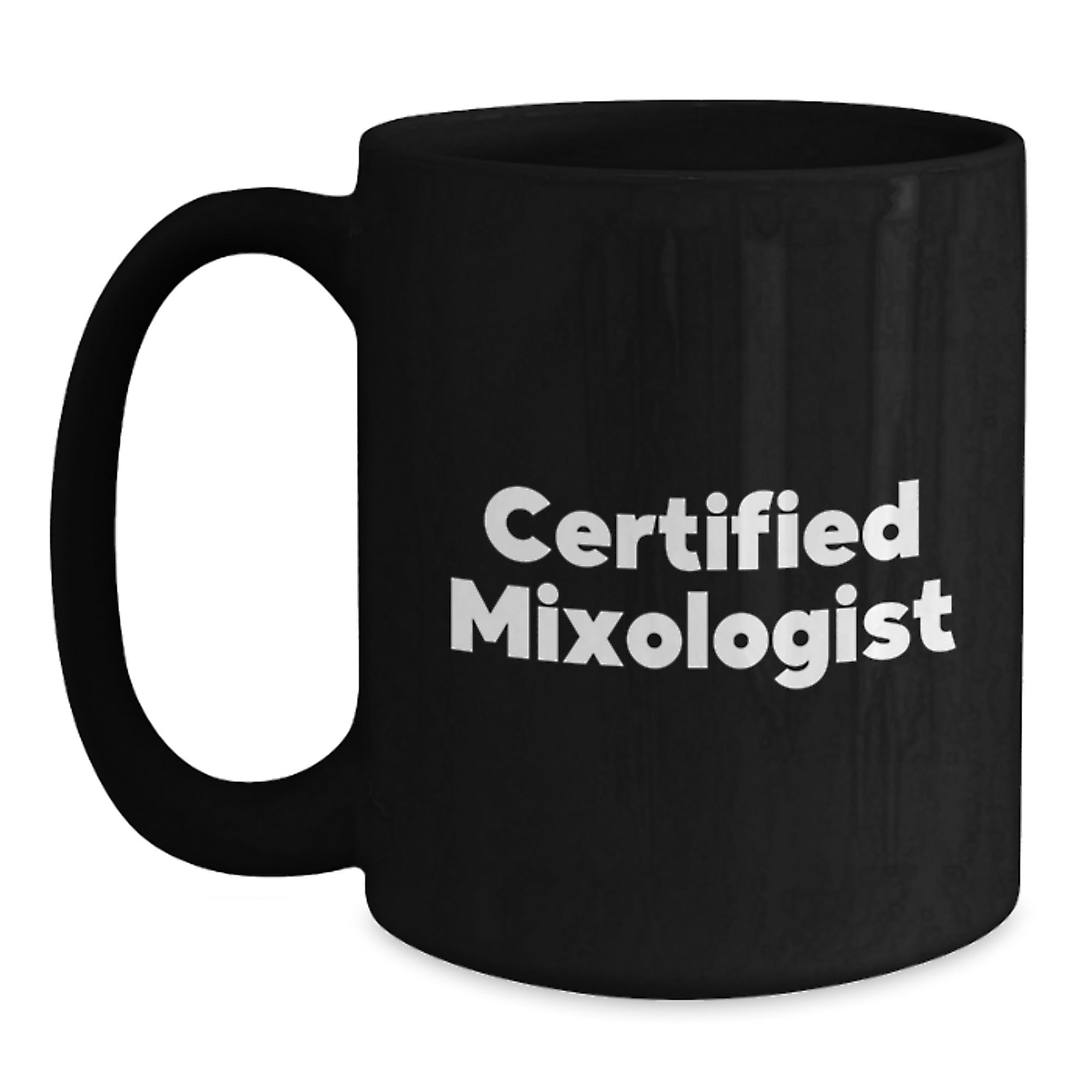 Funny Mixologist Gifts for Birthday - 'Shaking Up' Good Times, Black Coffee Mug for Him, Her, Friends, Coworkers, Family, Gifts from Men, Women, Friends, Family - Main