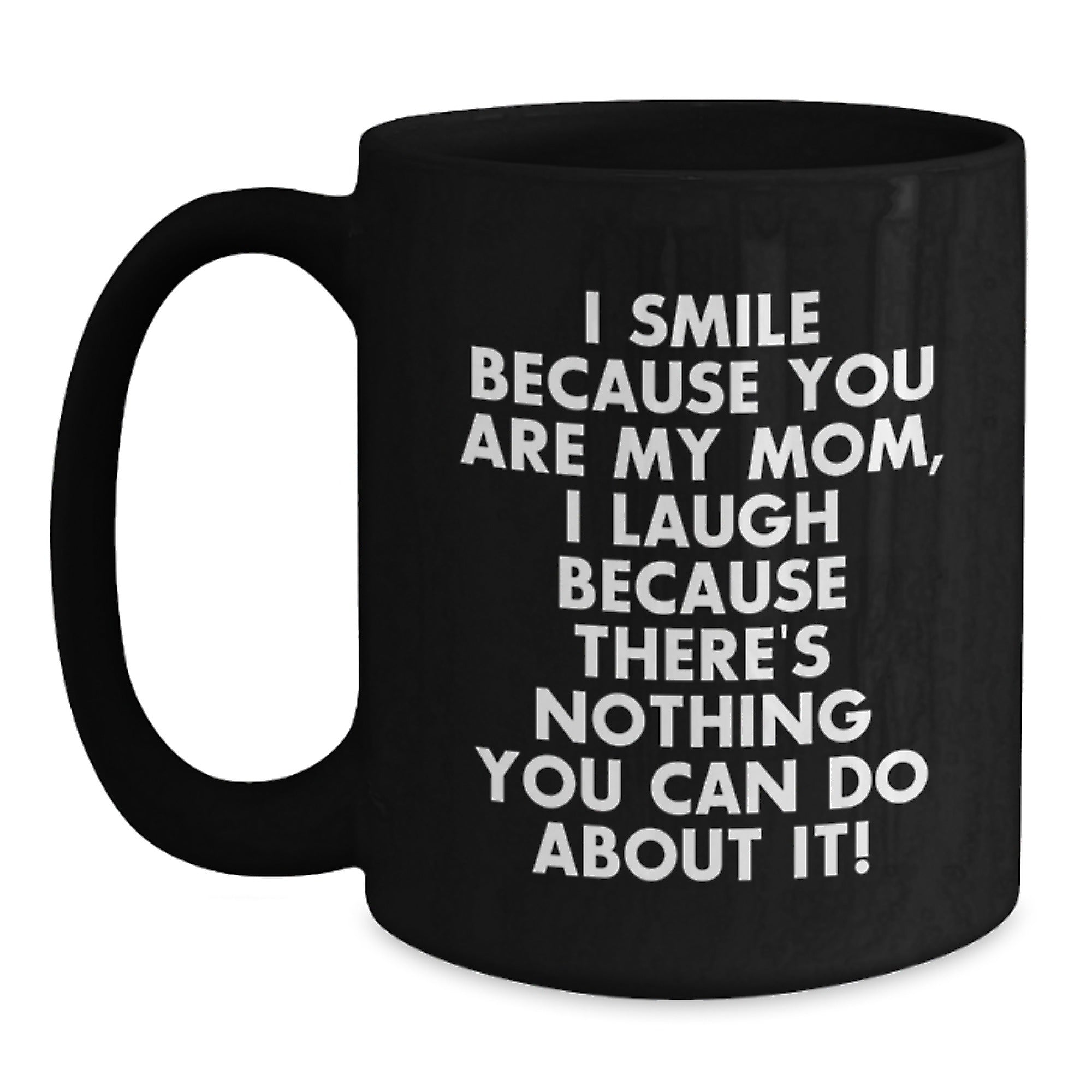 Funny Mom Black Coffee Mugs Gifts for Mom from Family at Christmas Unique - Main