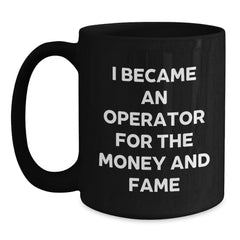 Operator Humor Funny Gifts from Friends for Operator Birthday Unique Gifts - Main