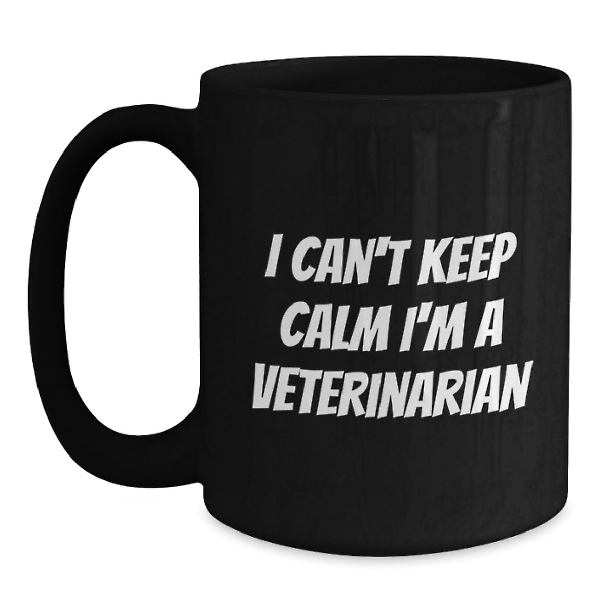 Funny Veterinarian Gifts from Friends Unique Black Coffee Mugs for Veterinarian Graduation - Main