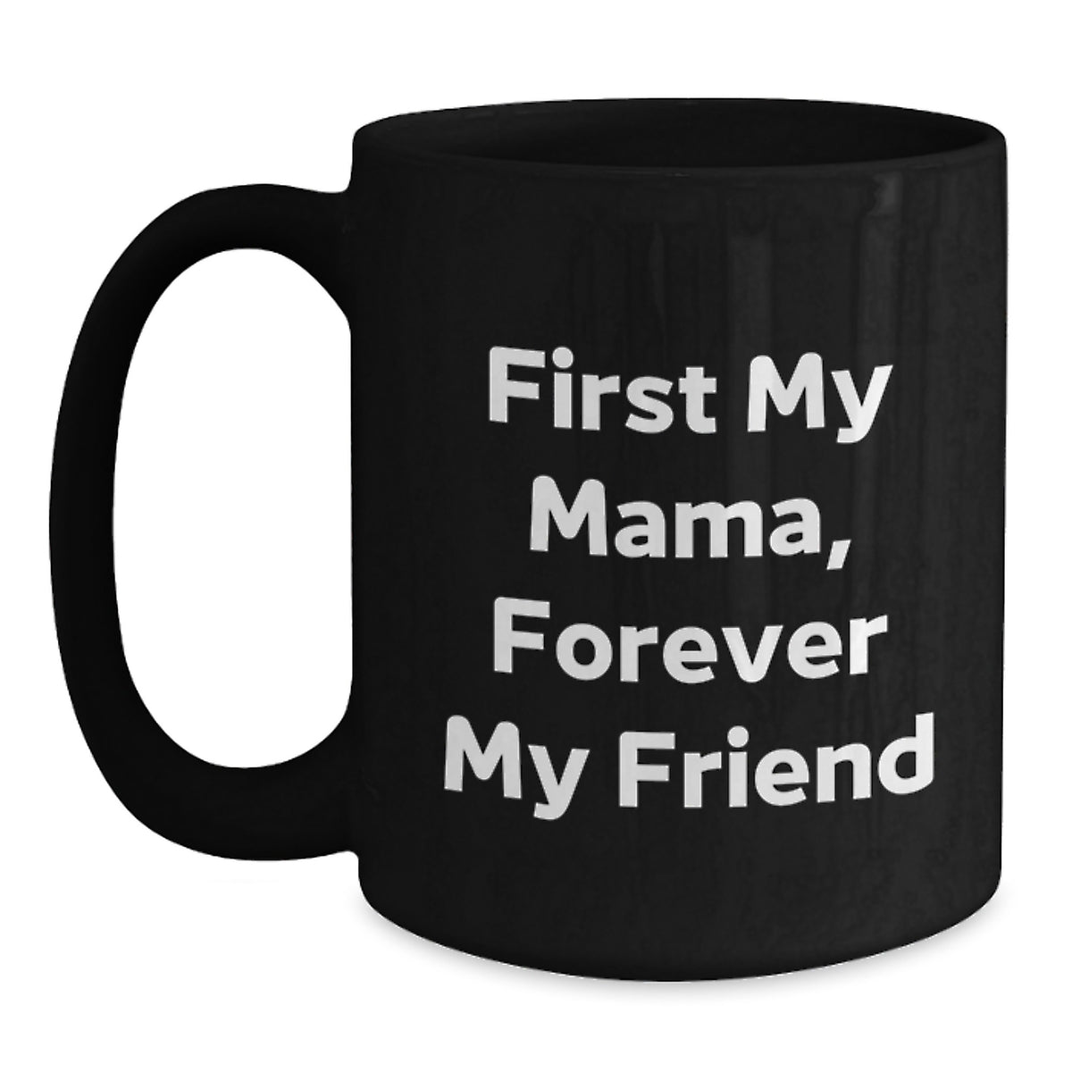 Mama Love Black Coffee Mugs, Funny Quote Gifts from Men, Women, Friends, Family for Christmas Unique Gifts - Main