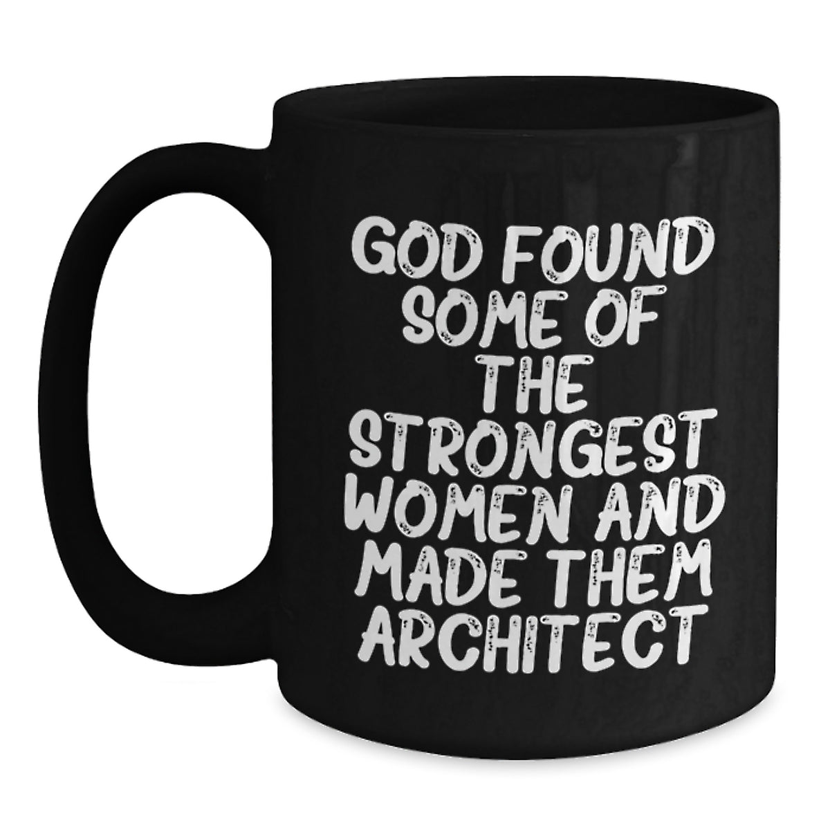 Funny Architect Quote Gifts for Women, Black Coffee Mug, Christmas Unique Presents for Her, from Friends, Family, Coworkers - Main