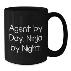 Agent By Day Ninja By Night Funny Graduation Gifts from Family to Agent - Additional