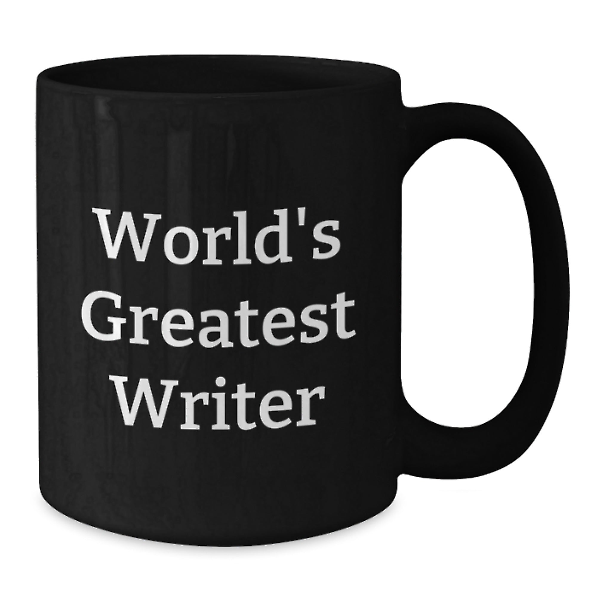 Funny Writer Gifts, Inspirational Black Coffee Mug, World's Greatest Writer Quote for Writers, Christmas Unique Gifts from Family to Writers - Additional