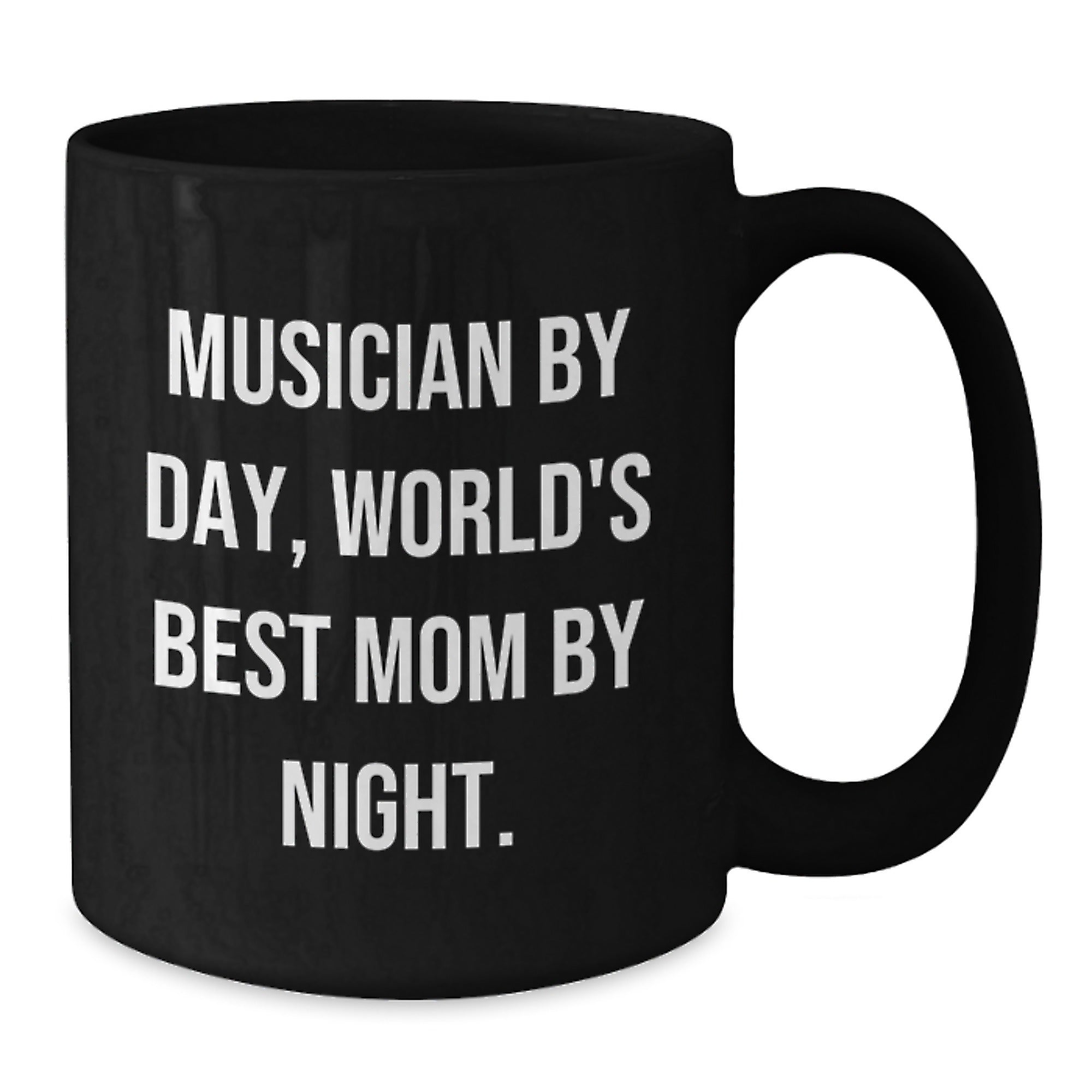 Musician Gifts, Funny Quote Black Coffee Mug, Graduation Unique Gifts for Musician Friends and Family - Additional