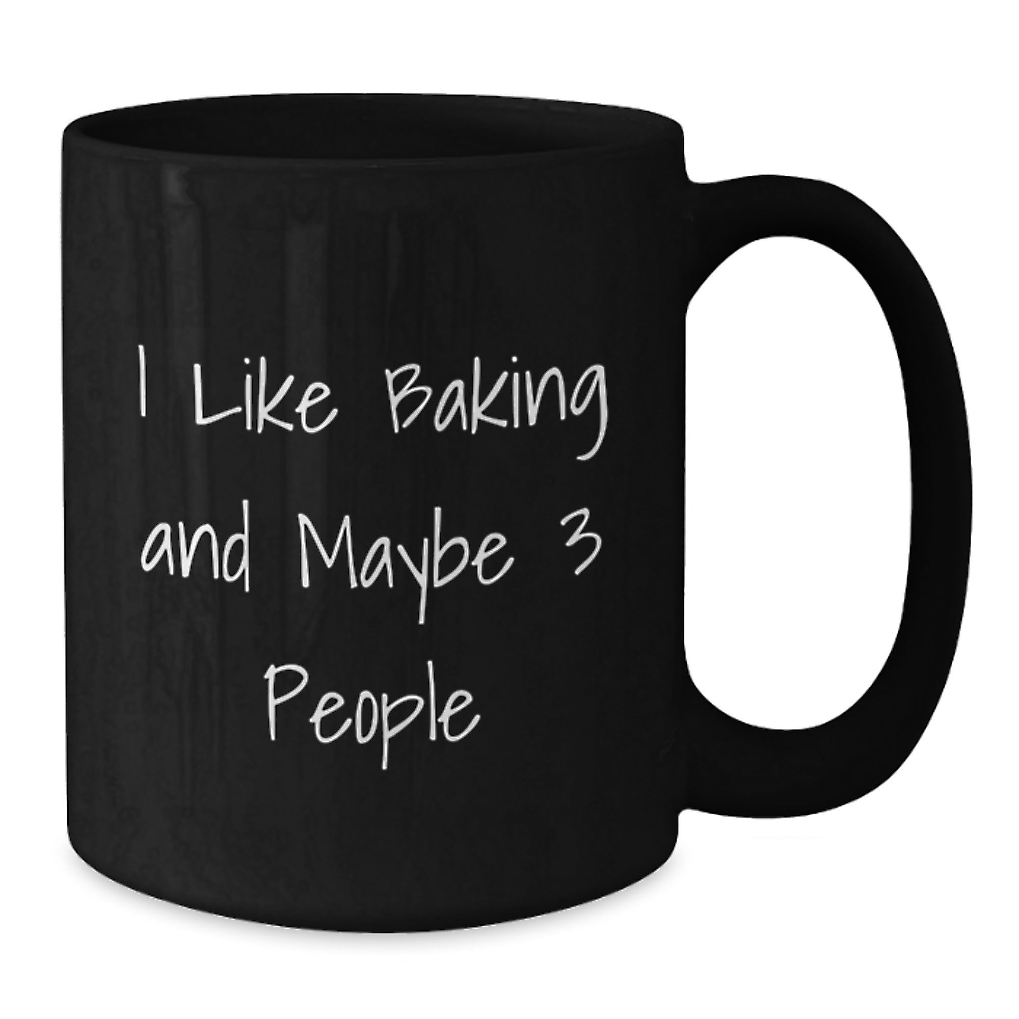 Funny Baking Quotes Gifts for Men from Friends - Black Coffee Mug - Additional