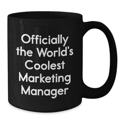 Marketing Manager Gifts, Funny Quote Coffee Mug, Gifts from Friends to Marketing Manager, Perfect Graduation Unique Gifts for Marketing Manager - Additional