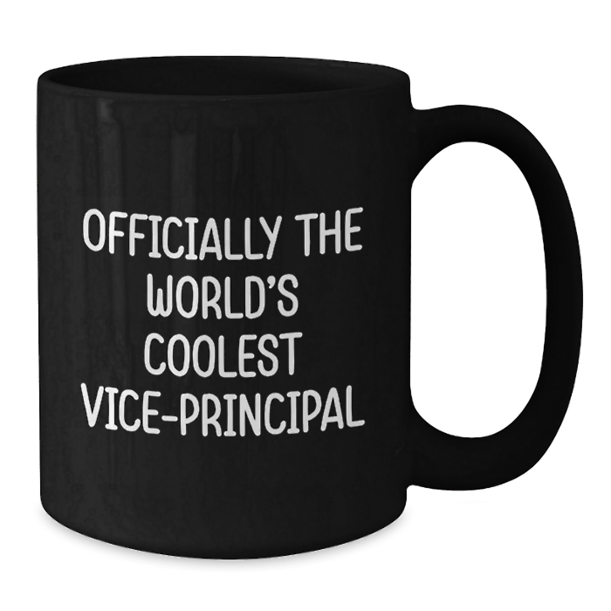 Vice-principal Coffee Mug Gifts from Friends, Officially The World's Coolest Vice-principal Birthday Unique Gifts for Vice-principal, Men or Women - Additional