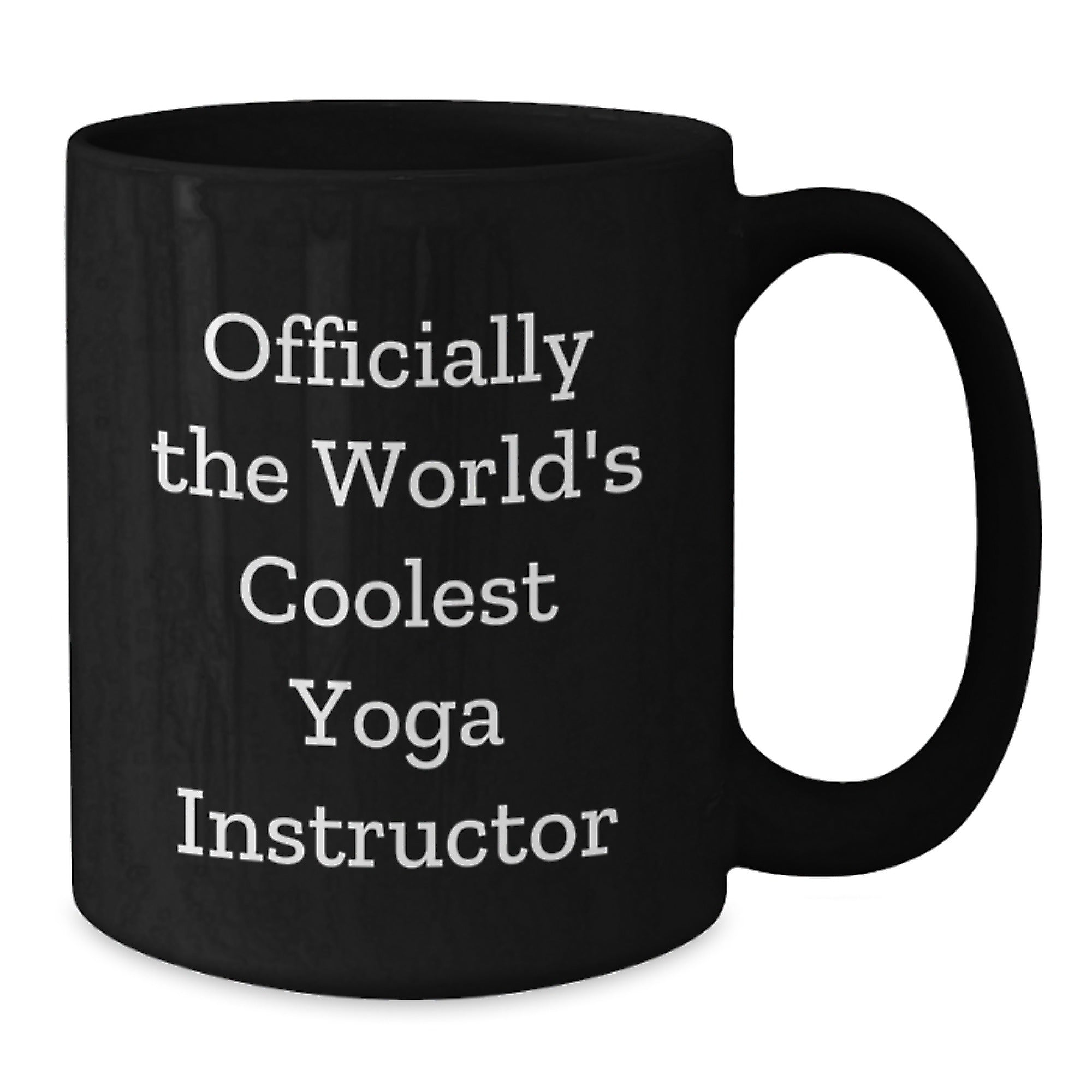 Gifts from Friends to Yoga Instructor, World's Coolest Quote, Funny Christmas Unique Gifts - Additional